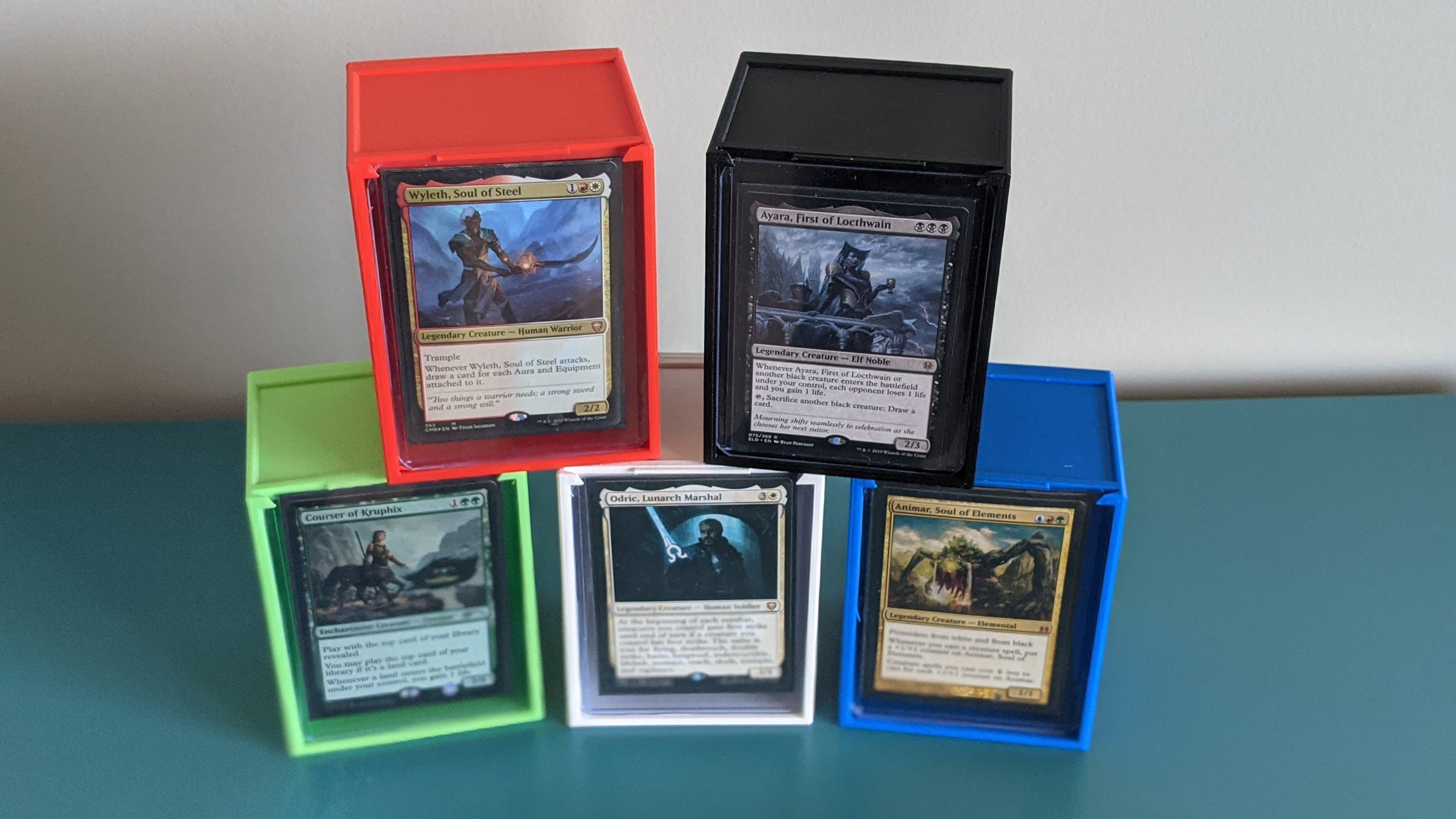 Commander Deck Box Printed / MTG - Etsy Israel