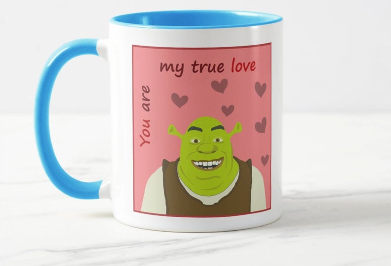 Shrek Png. Shrek Valentine's Day Printable and Ready to | Etsy