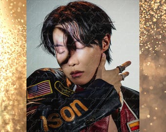 Metallic, Shimmer, J-Hope, Hobi, Hope, Killin It Girl, CHARM of Hope, Print, Art Print