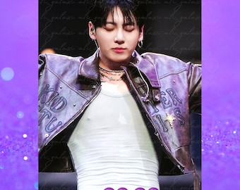 Metallic, Shimmer, Jimin, Taehyung, V, Jungkook, JK, World, Tour, Tampa, D1, Print, Art Print