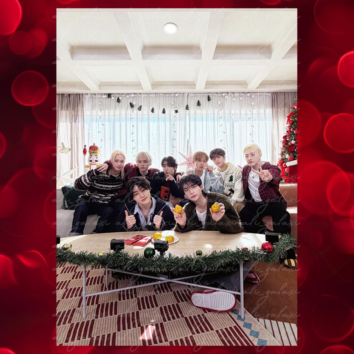 Metallic shimmer christmas