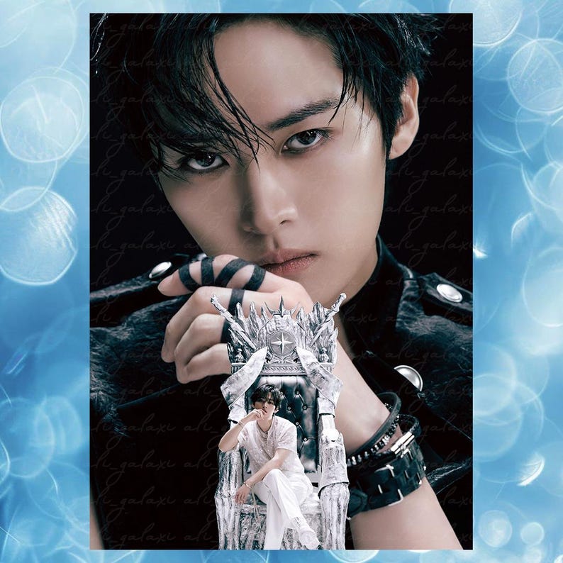 Metallic, Shimmer, Stray Kids, SKZ, OT8, GIANT, Japan, Print, Art Print