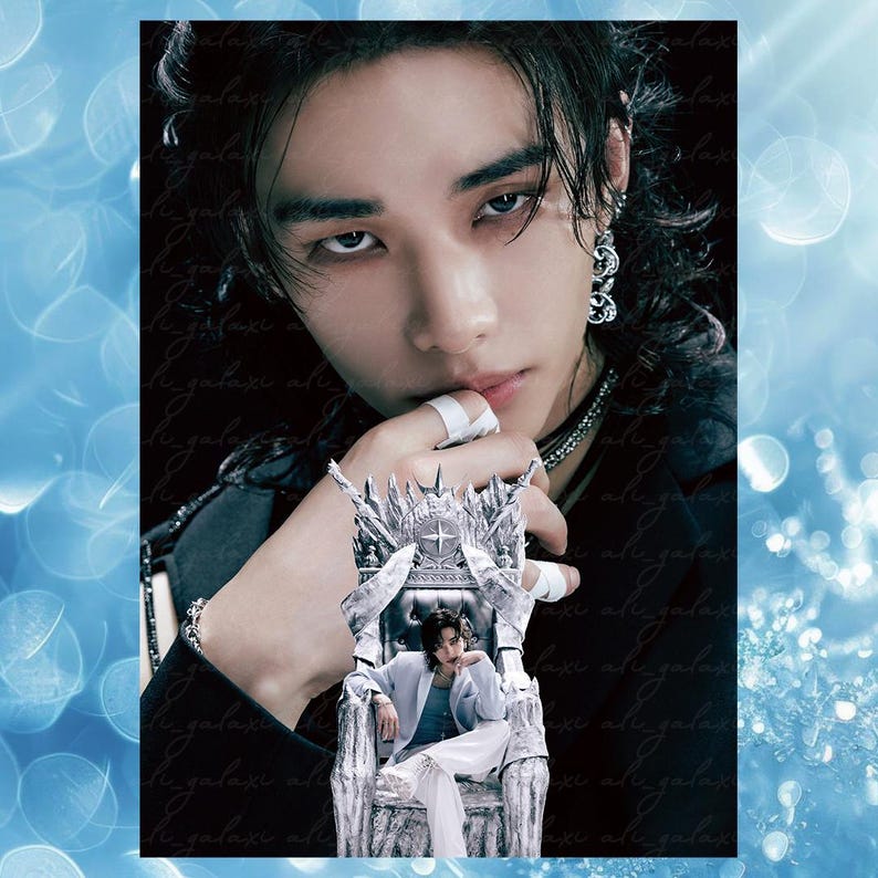 Metallic, Shimmer, Stray Kids, SKZ, OT8, GIANT, Japan, Print, Art Print