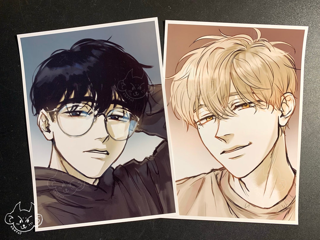 Korean BL PRINTS Fanart A4/A5 - Etsy