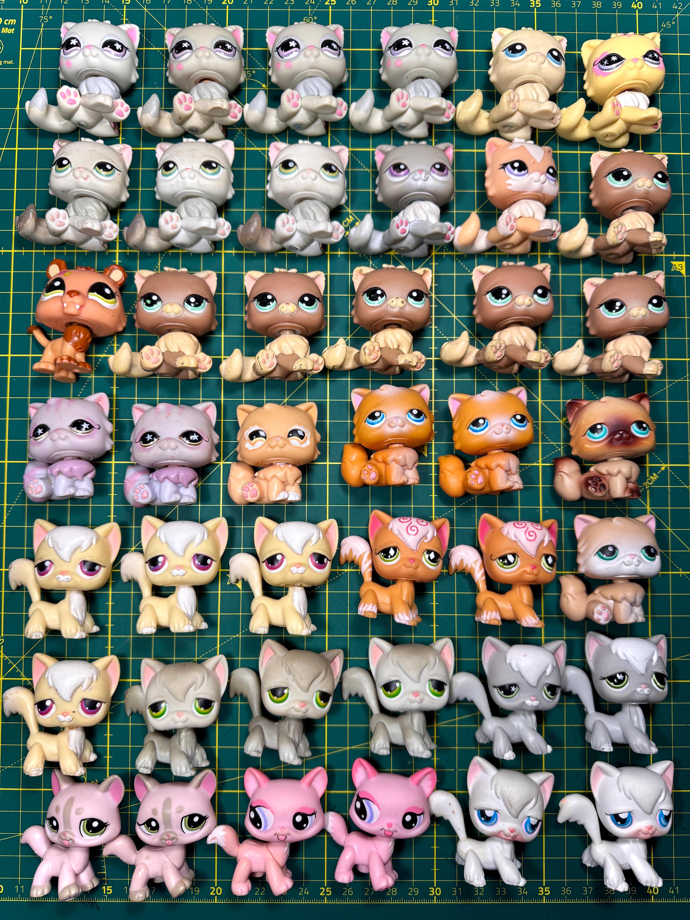 Littlest Pet Shop – Figurine Chat Chartreux N°11, D'occasion – Parfait Pour Les Collectionneurs