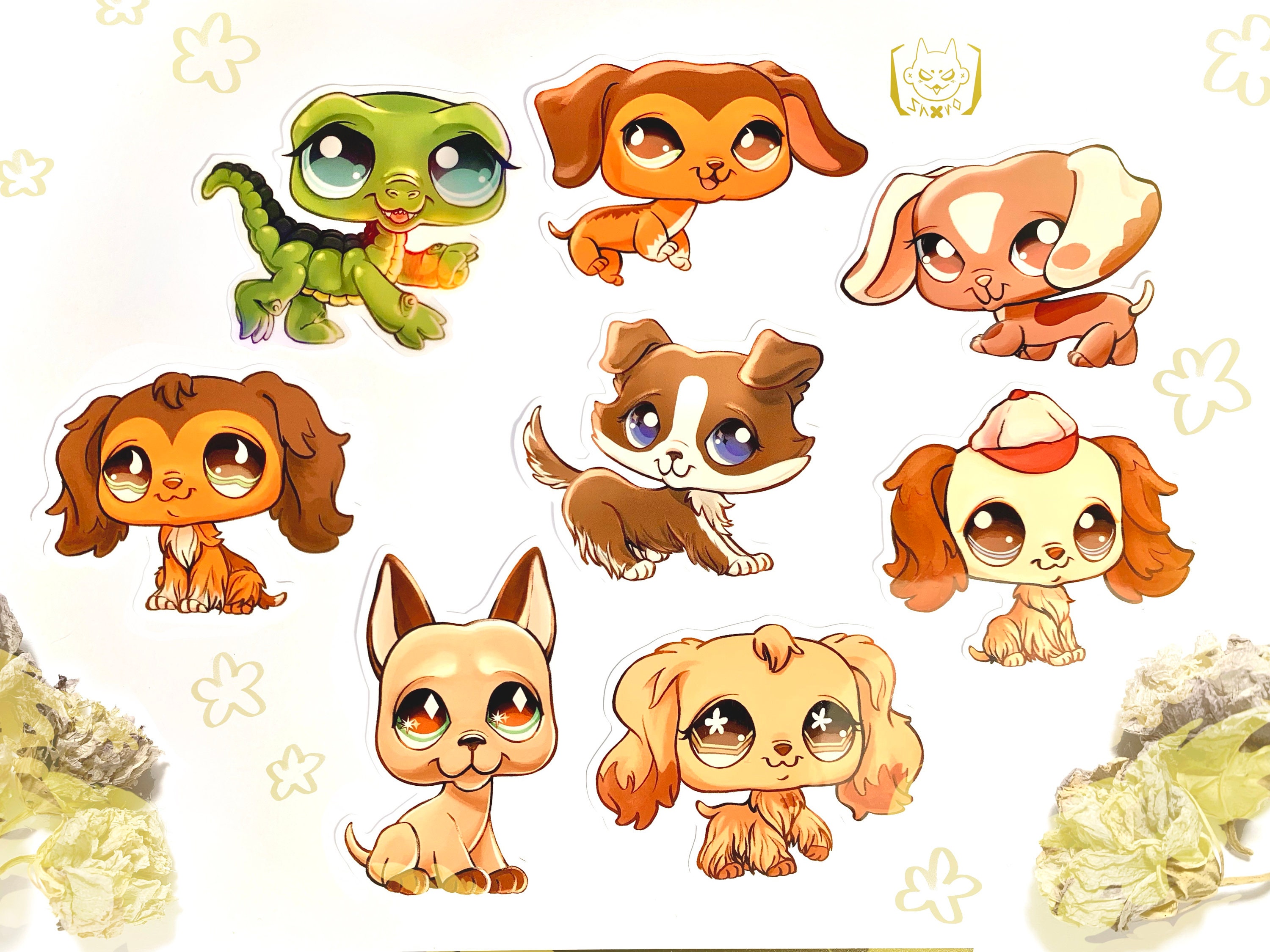 Littlest Pet Shop Holographic Sticker Pack Blind Bag