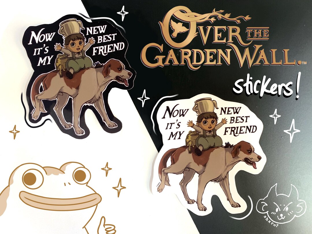 Greg Sticker Over the Garden Wall Vynil Stickers - Jason Funderburker Greg - Cute ...