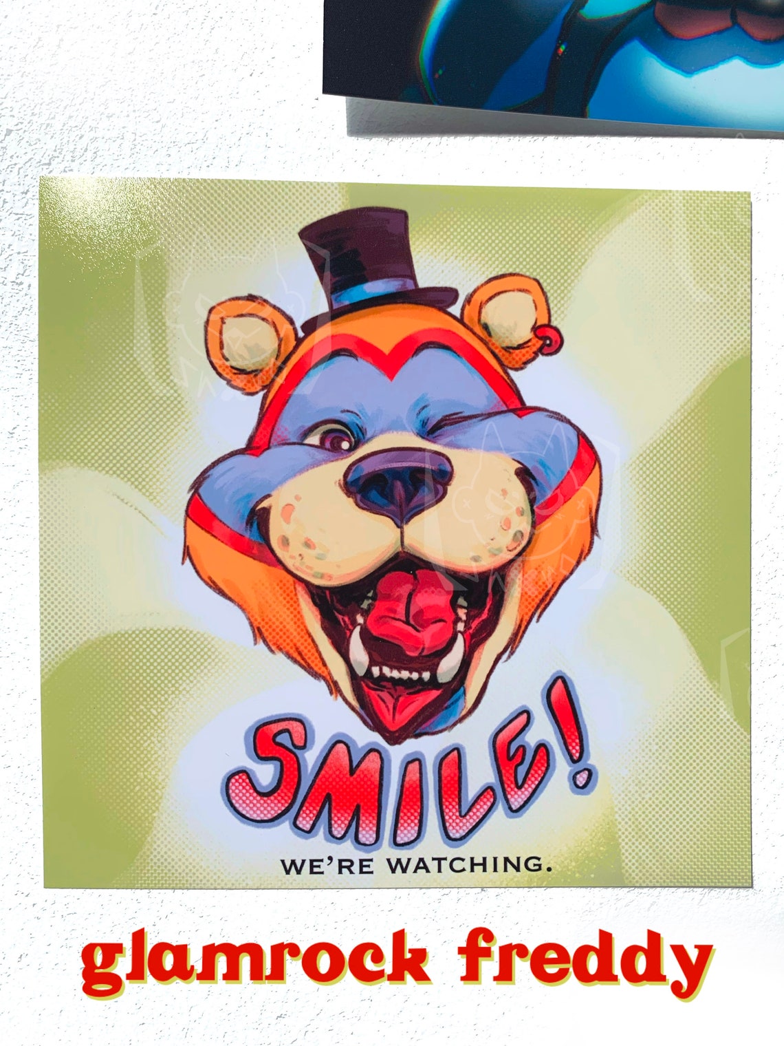 FNAF PRINT Five Nights at Freddy's Poster A5 Security - Etsy