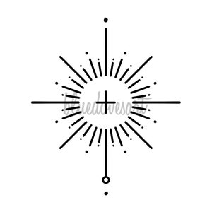 Monstrans SVG, Katholiek, Cricut Cut File, Religieus Icoon, Jezus, Symbolen, Christelijk, Eucharistie