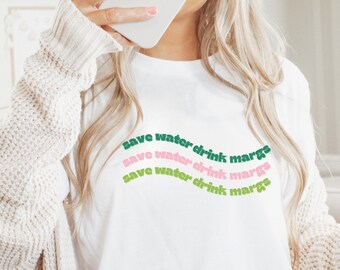 Save Water Drink Margs T-shirt | Margarita shirt | Margarita Lovers Gift | Drinking Shirt | Party Shirt | Vacation Shirt | Tequila Lover