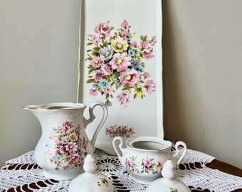 Vintage Leander 1946 RGK China De Boheme Porcelain Pink - Cake