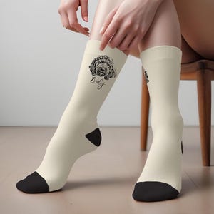Custom Pet Socks, Dog Socks, Dog Lover Gift, Funny Face Socks, Wedding Party Socks, Mother&#39;s day gift, dog mom gift, pet pup photo socks