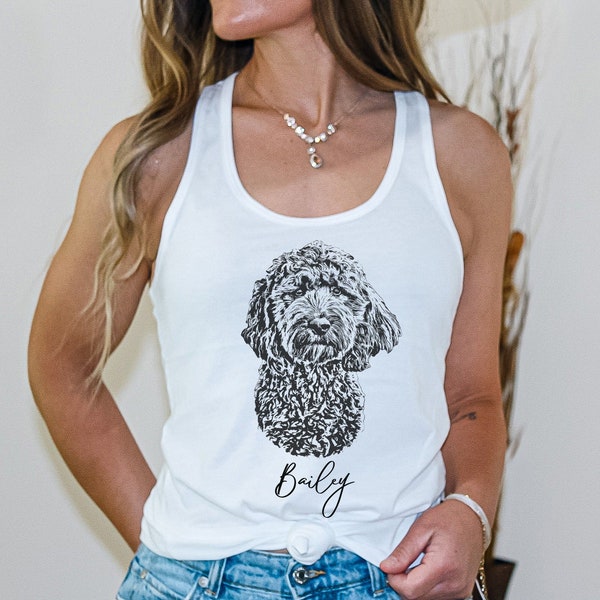 Dog Tank Top - Etsy