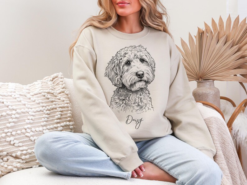 Custom Pet Sweatshirt from photo, Custom Dog Sweater, Personalized Dog Sweater, Dog Pullover, Dog Sweatshirt, Custom Cat Crewneck, youth Bild 9