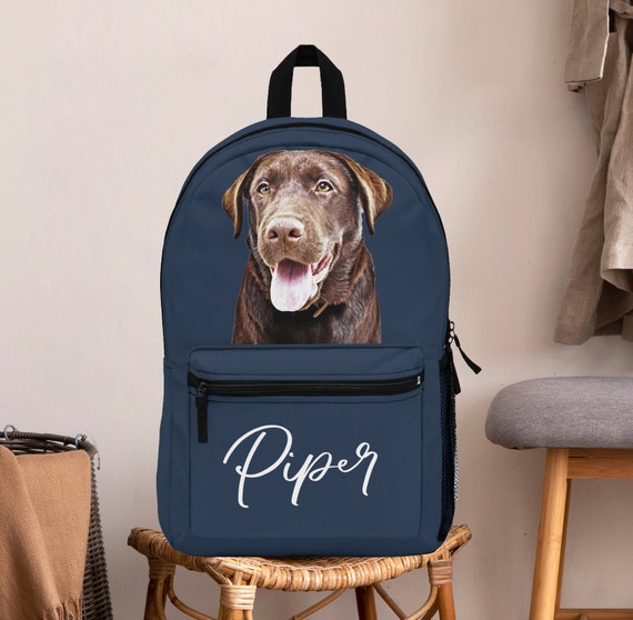 Custom dog backpack top