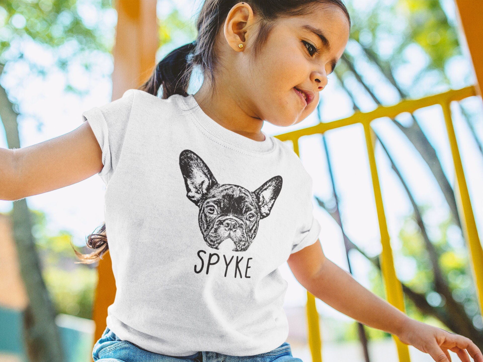 Custom Pet Shirt for Kids Youth Toddler and Baby Matching Dog