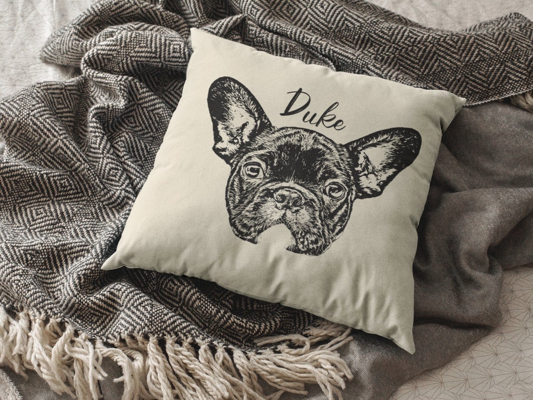 Custom Dog Pillow From Photo, Personalized Dog Pillow, Custom Pet ...