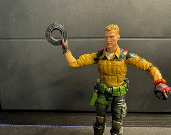 TRON IDENTITY disk  1/6th 1/12th and 1/18th Gi Joe Classified 6"-  ARAH 3 3/4" -  12" Resin 3D Print