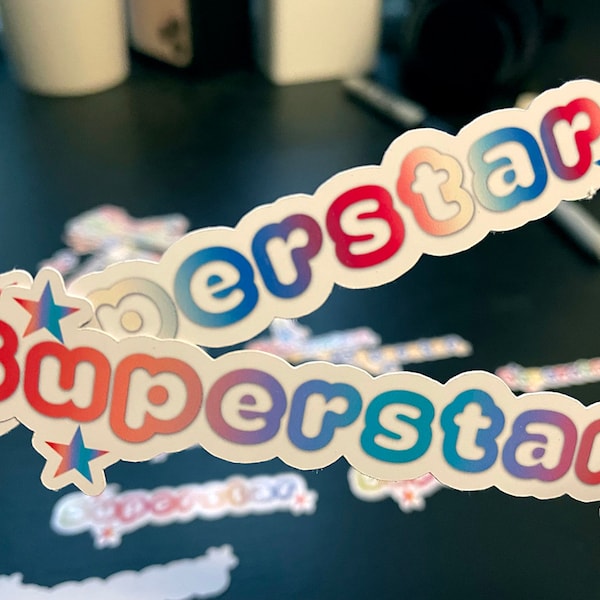 Superstar sticker pack, teacher, stickers, students