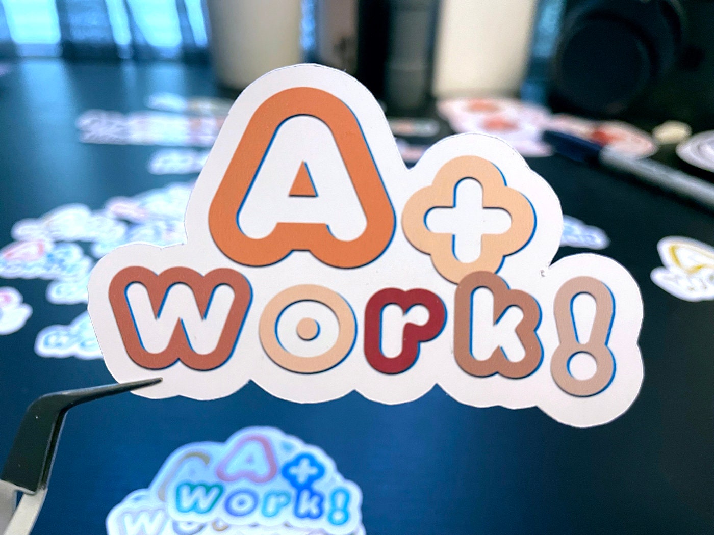 A Plus Work Sticker Pack, Teacher, Stickers, Students, Kids, Class - Etsy