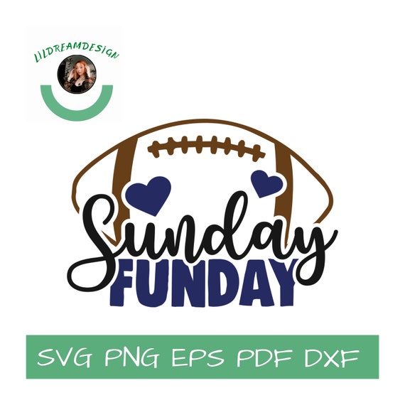 Sunday Funday SVG Digital Clipart Png Eps Pdf Dxf - Etsy