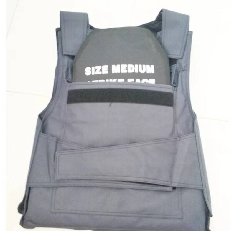 Kevlar Press Vest Plate Carrier Stab & Bullet Proof With 2 Etsy