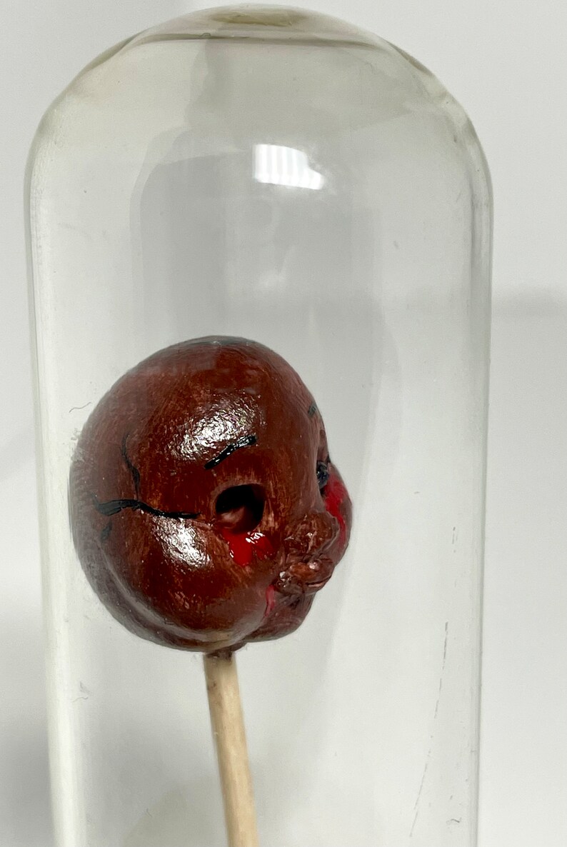 Evil Cabbage Patch Kid Creepy Doll Heads Halloween Etsy