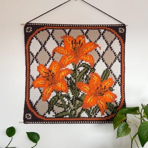 Tiger Lily Crochet Tapestry Pattern
