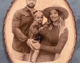 Custom Laser Engraved Wood Decor