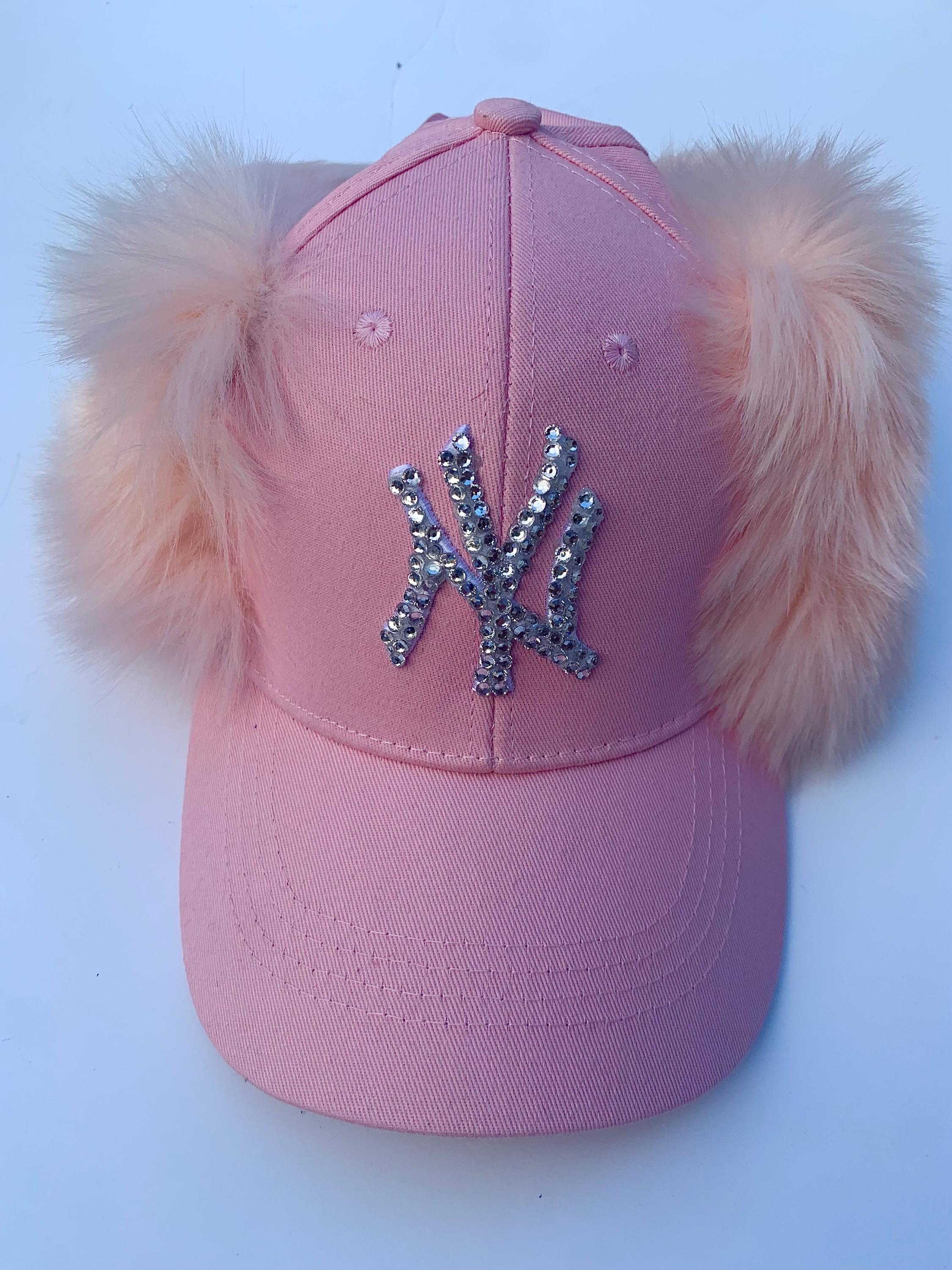 Custom Yankees Furr Hat!! CUSTOM NY YANKEE FITTED AND TRUCKER HATS BY  main image 2