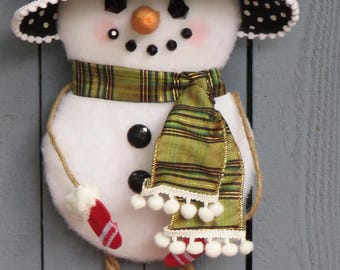 Winter, snowman boots, winter wreath attachment