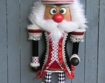 Nutcracker, Christmas Nutcracker, Christmas Wreath Attachment