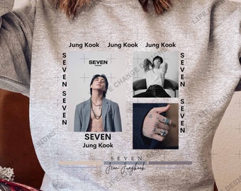 BTS Jungkook Calvin Klein Logo Tee Shirt | S-XXXL Unisex | Soft
