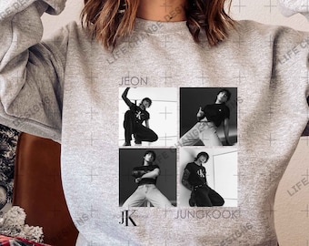 BTS Jungkook Calvin Klein Logo Tee Shirt | S-XXXL Unisex | Soft