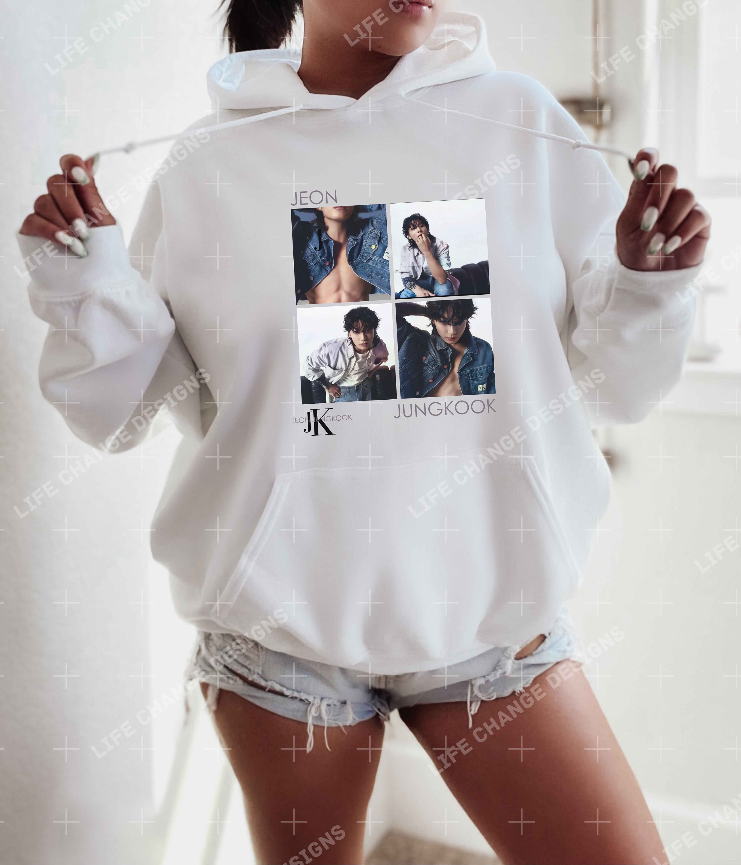 Jung Kook Calvin Klein T-shirt, Bts JK Shirt, Jeon Jungkook CK
