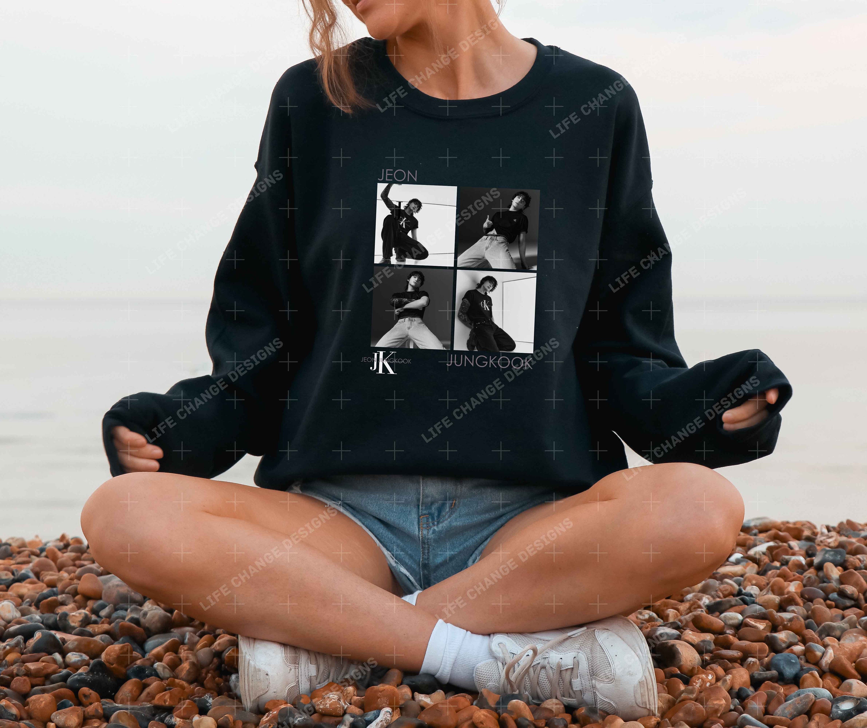 Jung Kook Calvin Klein T-shirt, Bts JK Shirt, Jeon Jungkook CK