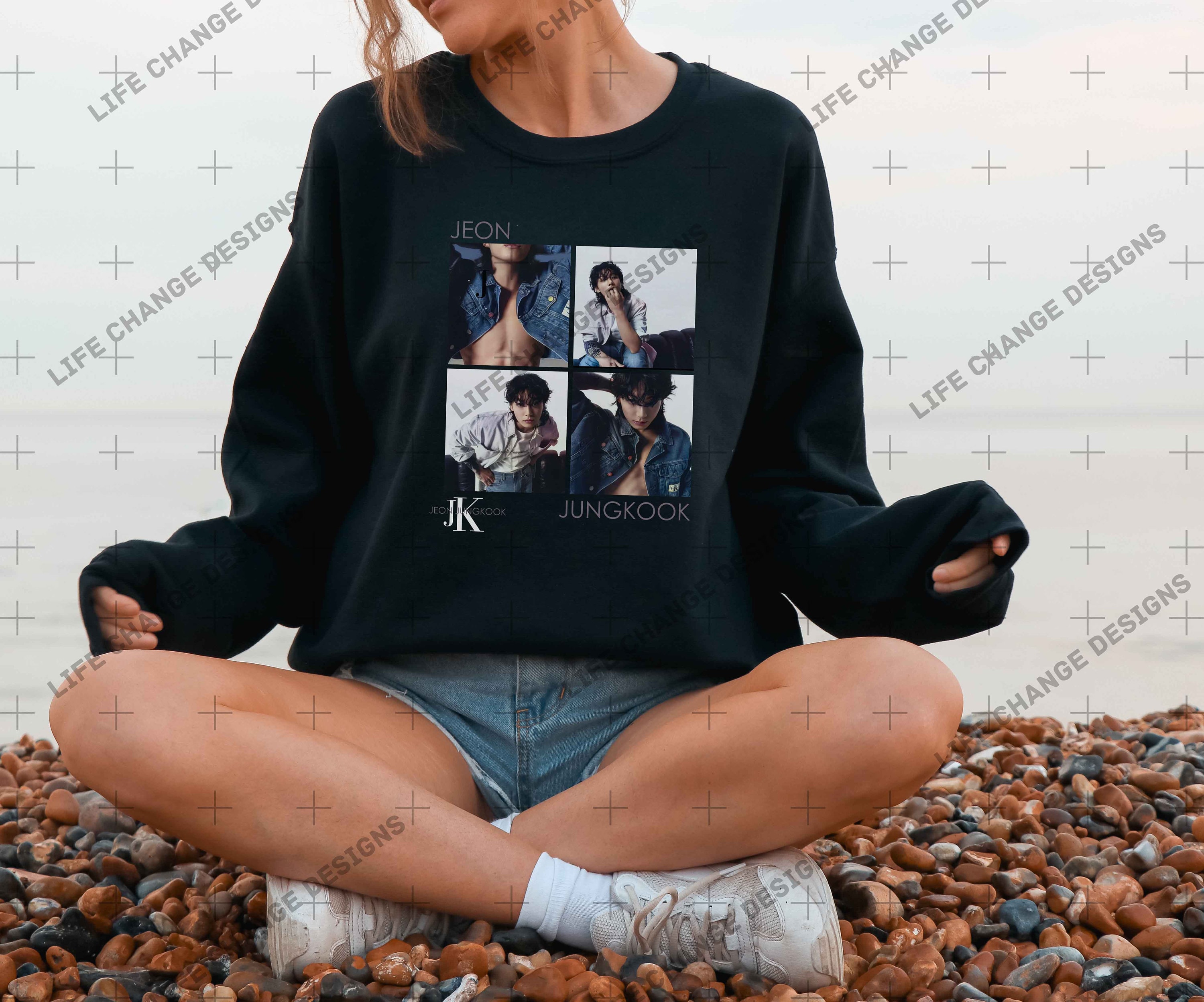 Jung Kook Calvin Klein T-shirt, Bts JK Shirt, Jeon Jungkook CK