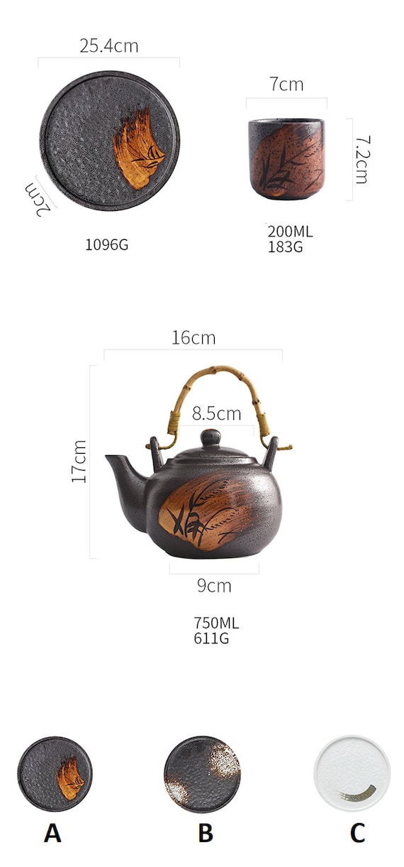 Portable Travel Chinese Tea Set Handmade Purple Clay Teapot Teacups Chinese Tea Pot Style - Purple Clay Teapot And Teacups And Tea Can And Tea Towel For Gifting | Shop Now For