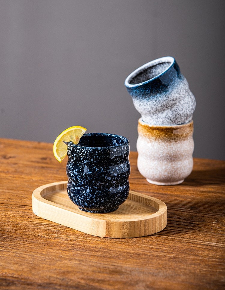 Porcelain Japanese Style No Handle Cup Simple and Elegant Etsy