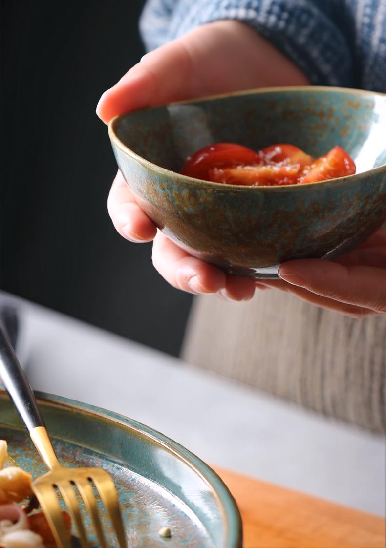 手作りの陶器ボウル：素朴なアンティーク釉薬デザイン - Etsy 日本