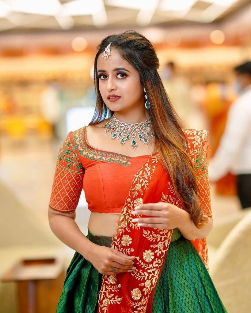 Buy Orange Green Saree Online In India - Etsy India