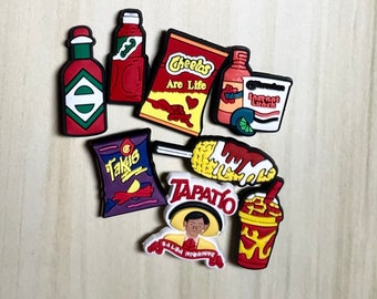 Mexican snacks jibbitz