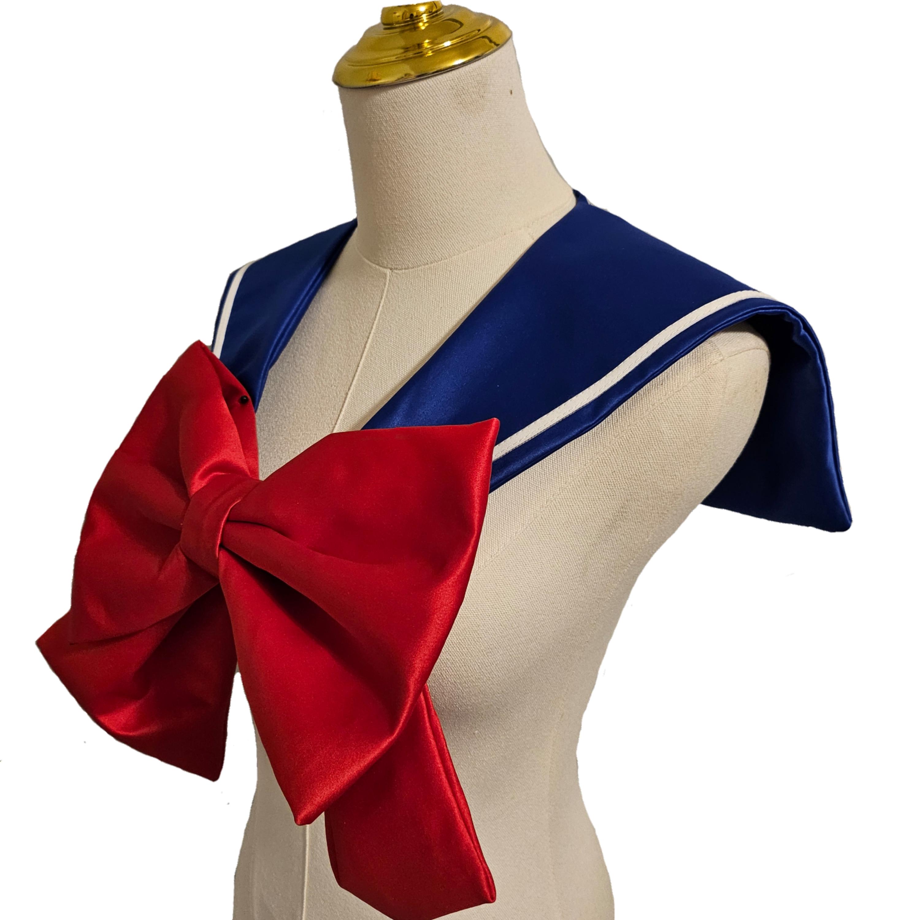 Sailor Moon Inspired Collar and Bow - Etsy