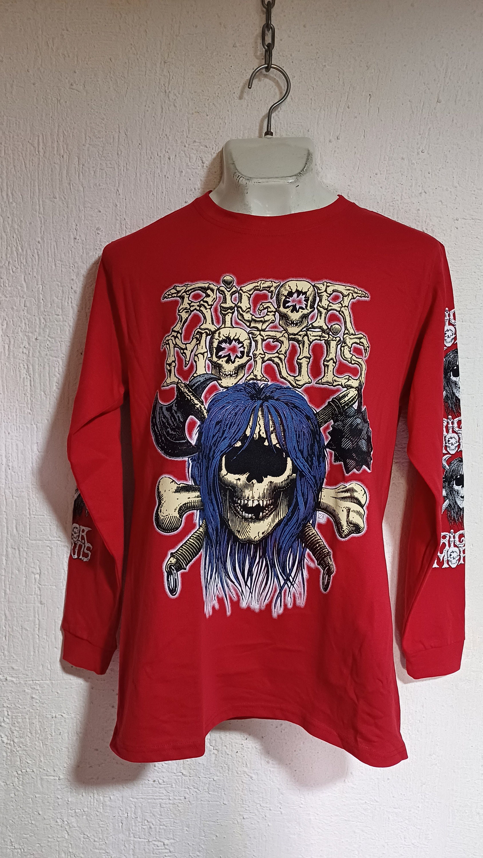 Rigor Mortis Long Sleeve Shirt Thrash Metal Possessed Morbid Saint 