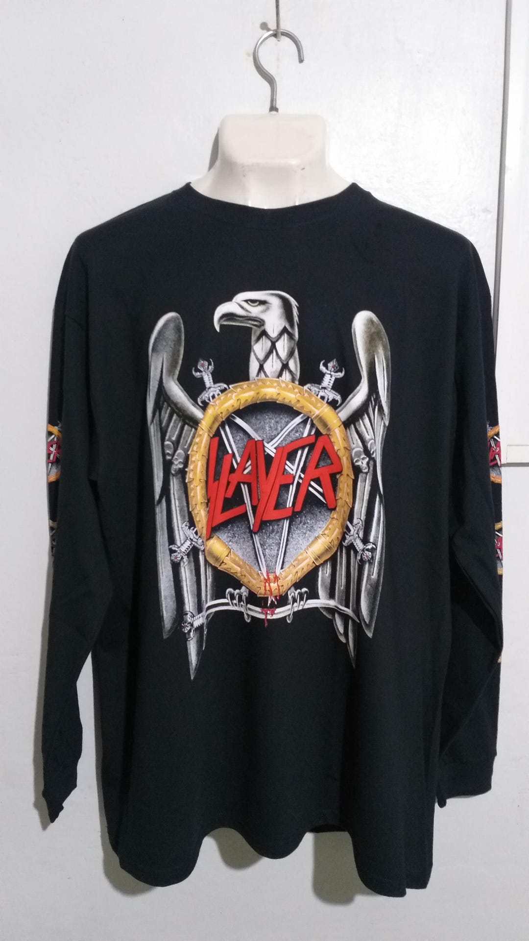 T-shirt Slayer Tortured Soul - Taille XL, Couleur Noir, Coton - Style Vintage Années 2000 - Neuf Avec étiquettes