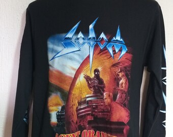 T-shirt Vintage Sodome Dans Le Signe Du Mal XL - Thrash Metal Années 80, Occasion