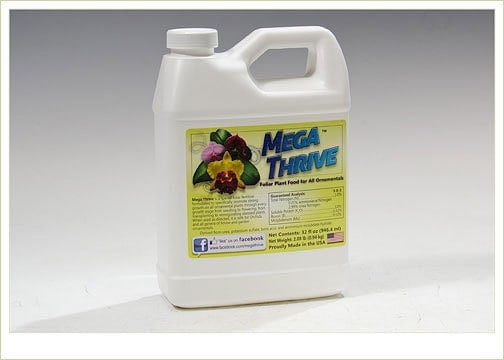 Mega Thrive- Foliar Plant Food for All Ornamentals and Orchids . Proudly Made In USA