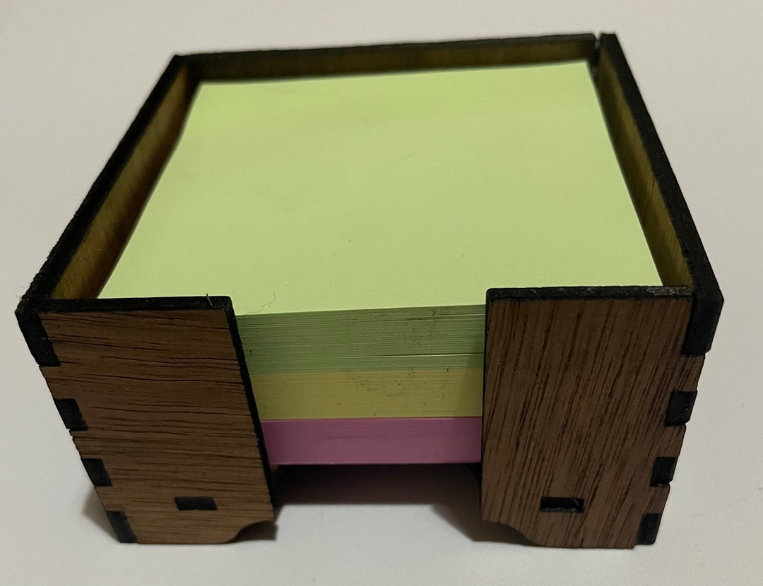 Hand Made Post It Notes Box - Etsy UK