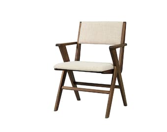 Set of 2 Chairs Upholstered Dining Table Chair - Mid-Century Modern Dining Chair - Wooden Dining Chair - Contemporary Chairs - Kitchen Chair