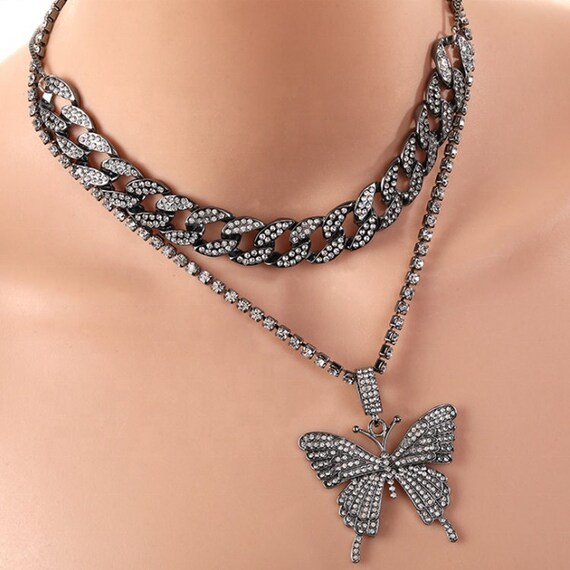 Luxury 2024 butterfly necklace